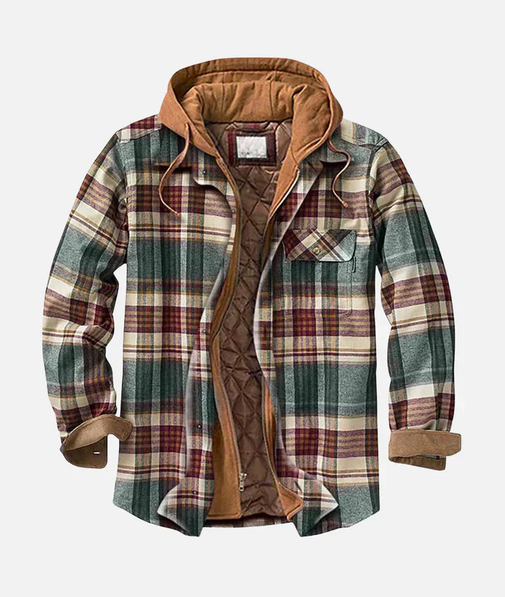 Herren Langarmjacke Regular Fit Warm Gepolstert Kapuze Freizeit Alltag Herbst Winter Outdoor