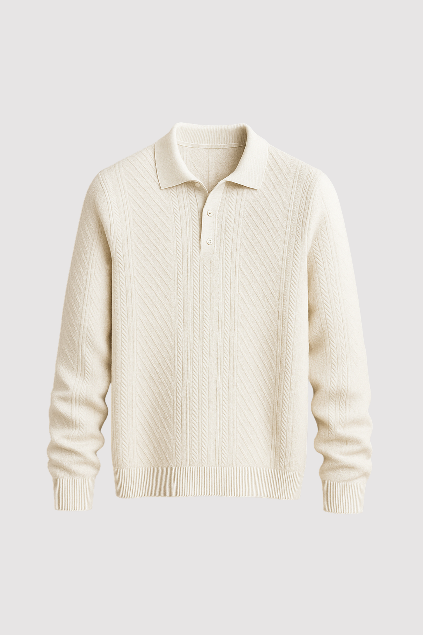 Herren Strickpullover Rollkragenpullover strukturierte Langarm bequem leicht warm
