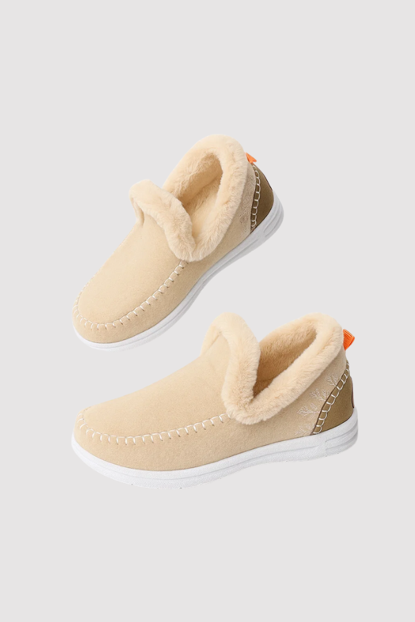 Damen Wintersneaker gefüttert rutschfest bequem leicht warm