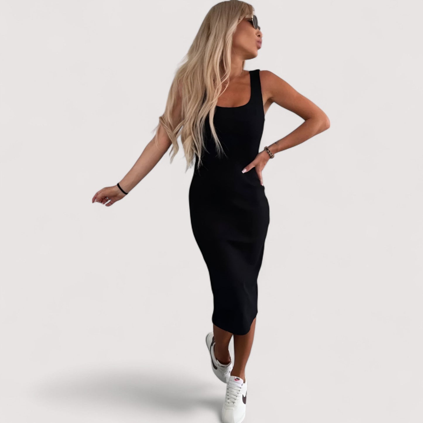 Damen Zweiteiler Set elegant figurbetont locker geschnitten vielseitig kombinierbar bequeme Passform