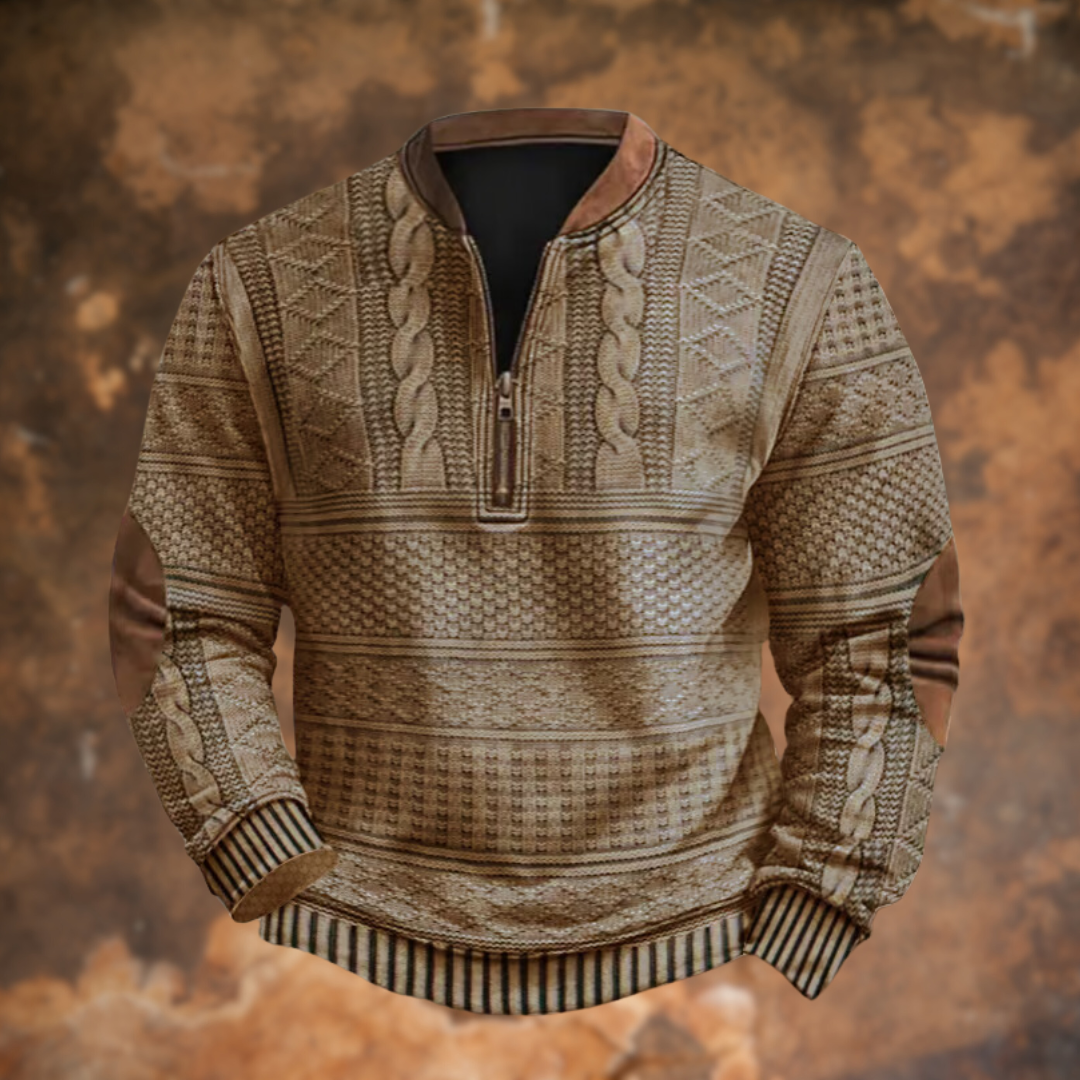 Herren Pullover bequem weich atmungsaktiv normale Passform vielseitig Alltag