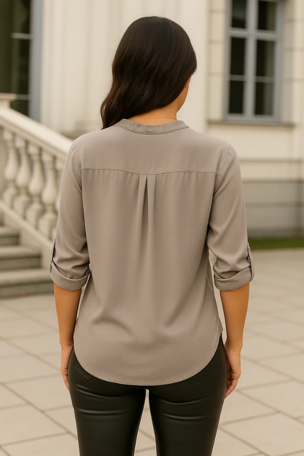 Anne | Casual Top mit Pailletten-Details