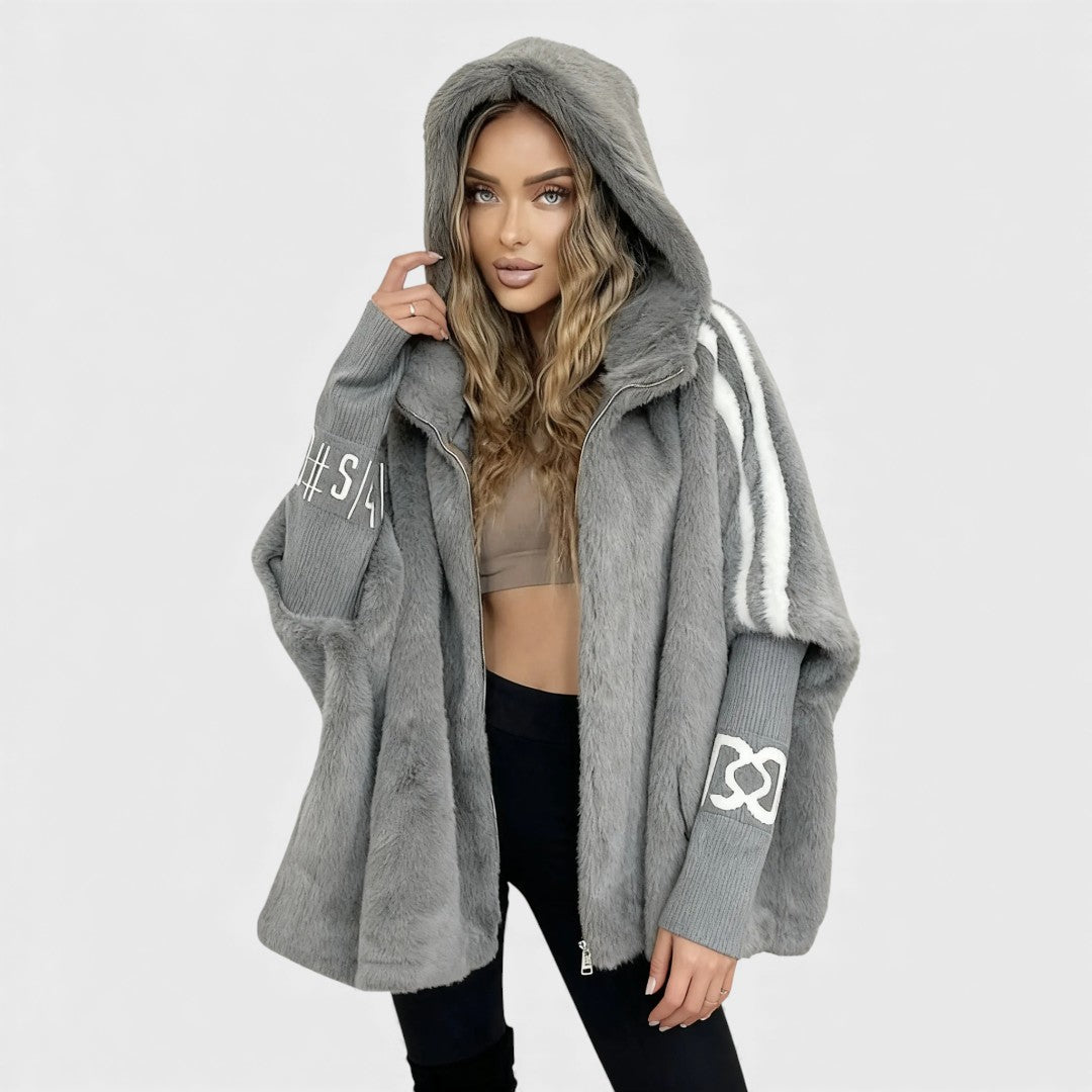 Damen Winterjacke Regular Fit Kapuze Warm Weich Alltag Freizeit Winter Leicht Elegant