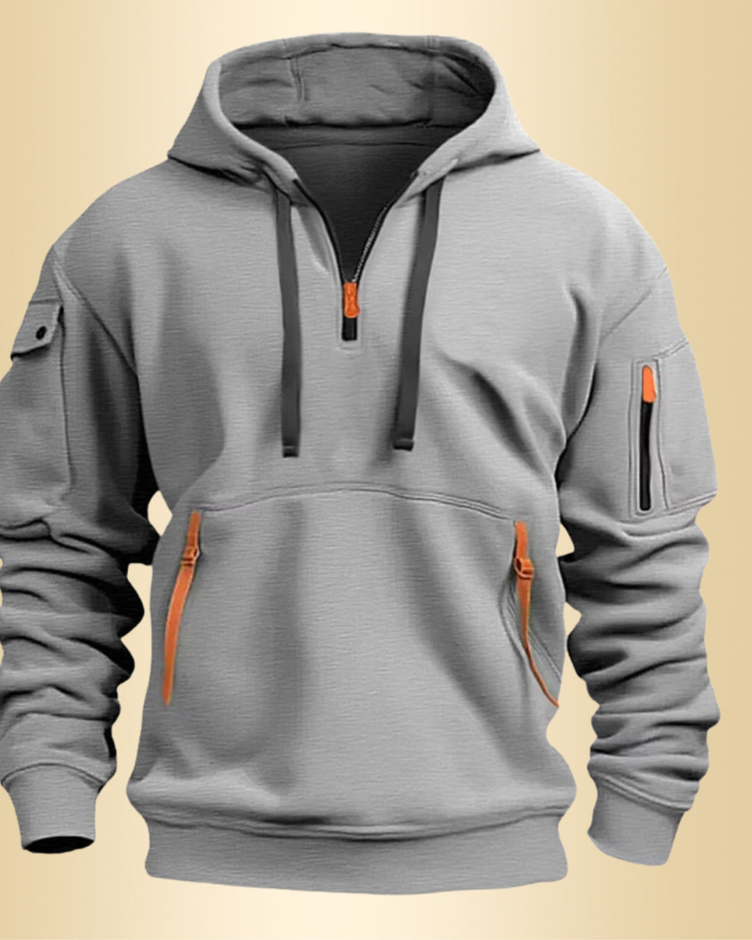 Herren Kapuzenpullover Regular Fit Polyester Hoodie Warm Alltag Freizeit Sport Herbst Winter
