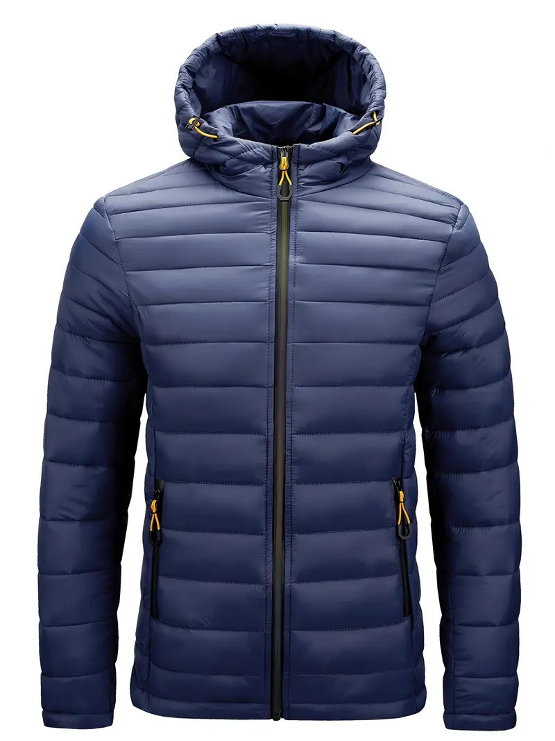 Herren Leichte Jacke Regular Fit Atmungsaktiv Slim Übergangsjacke Business Casual Reise