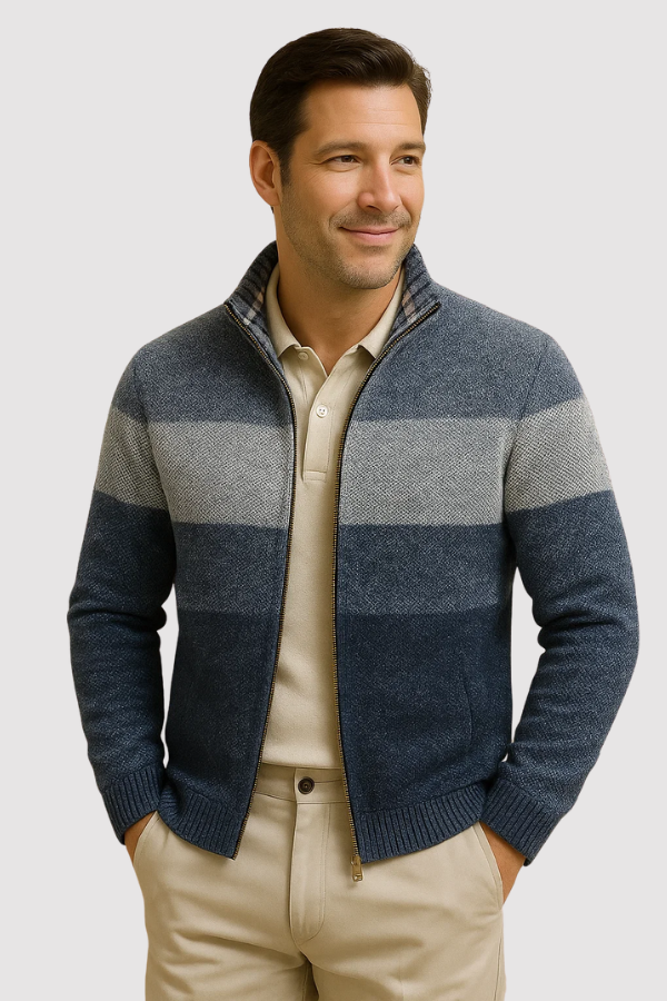 Herren Strickweste Regular Fit Strick Warm Atmungsaktiv V-Ausschnitt Casual Business Herbst Winter