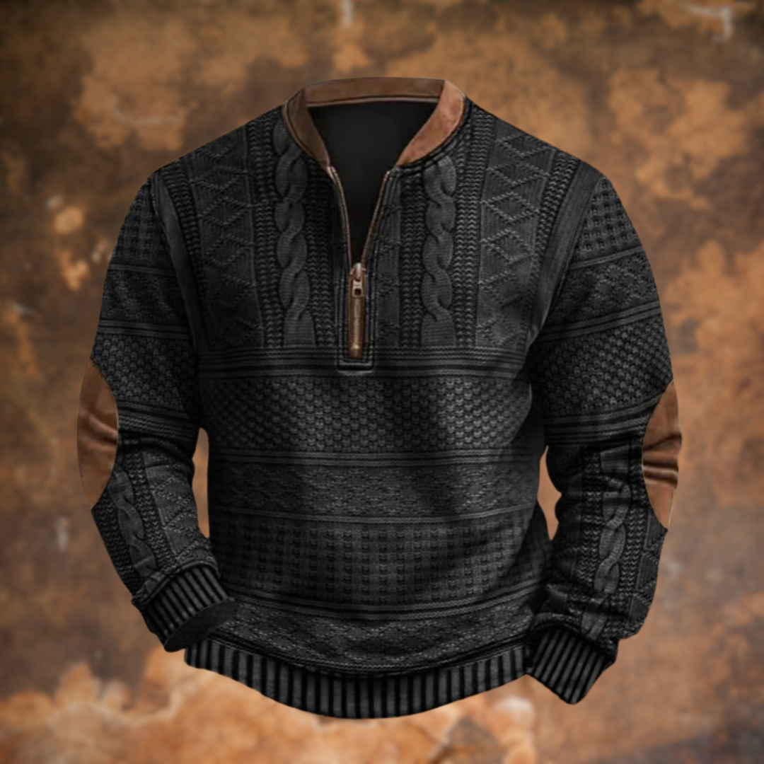 Herren Pullover bequem weich atmungsaktiv normale Passform vielseitig Alltag