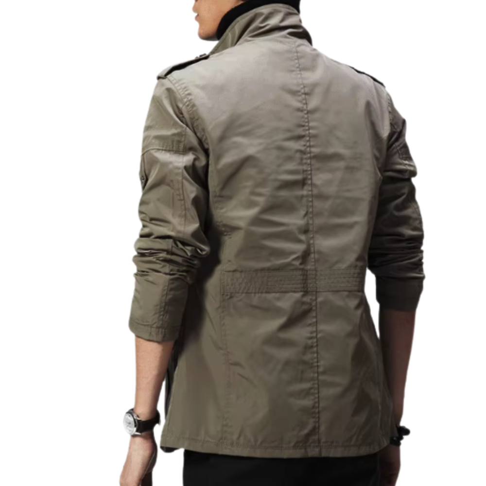 Herren Jacke Regular Fit Winddicht Leicht Atmungsaktiv Elegant Alltag Outdoor Reisen