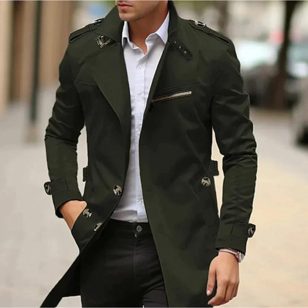Herren Jacke Regular Fit Elegant Casual Business Zeitlos Alltag Übergang Vielseitig Stilvoll