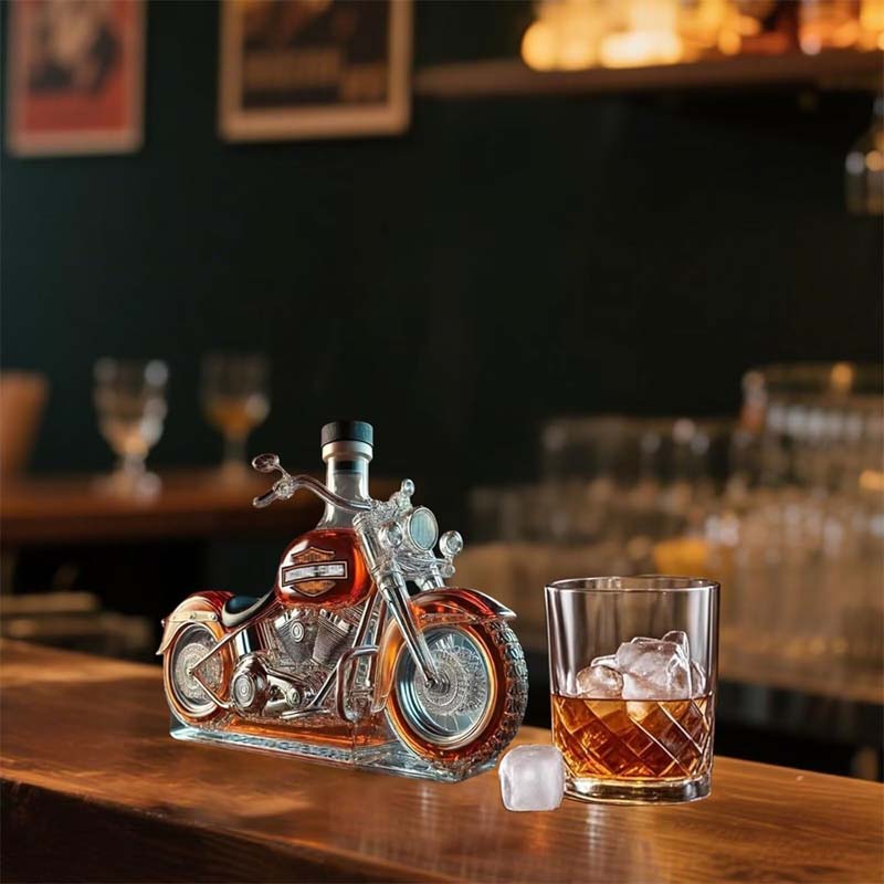 Whiskyflaschenglas solide dekorative elegante Form des Sammlers