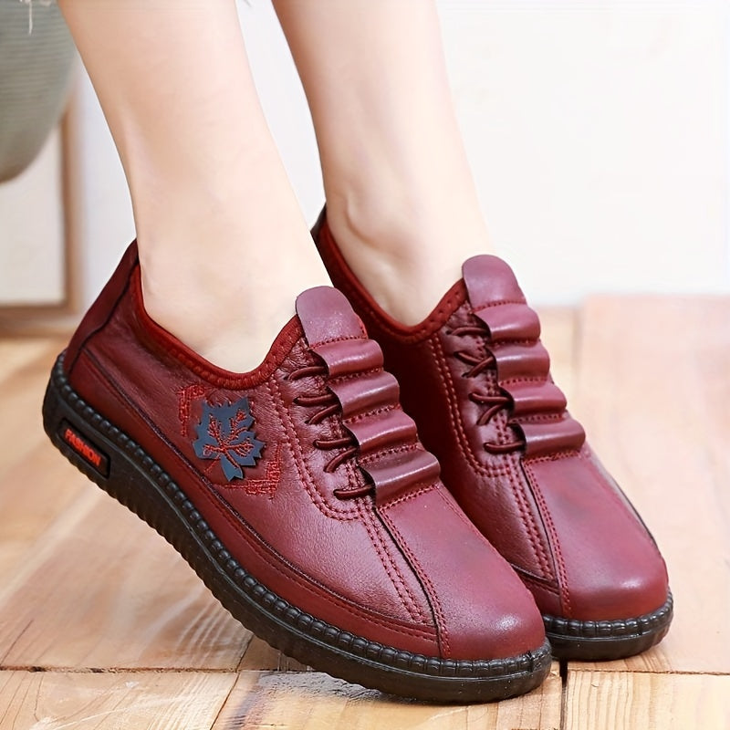 Damen Slip-On Schuhe rutschfest flexibel, einfach bequem jeden Tag
