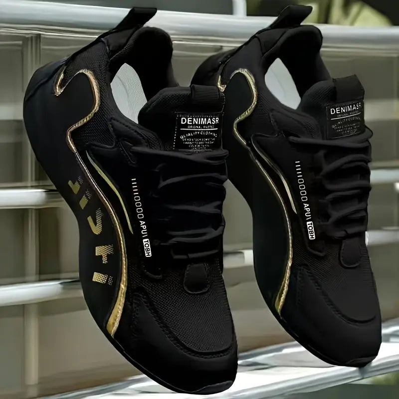 Herren Sneakers Schnürung atmungsaktiv rutschfest leicht bequem