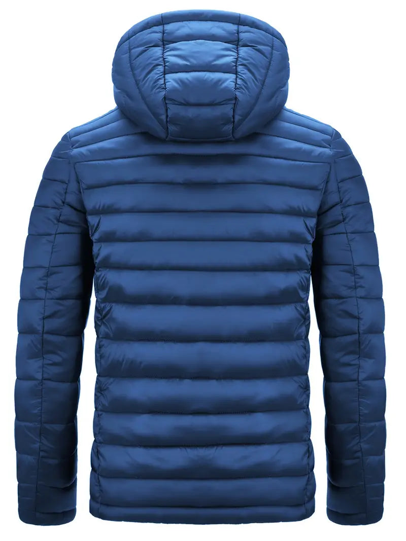 Herren Leichte Jacke Regular Fit Atmungsaktiv Slim Übergangsjacke Business Casual Reise