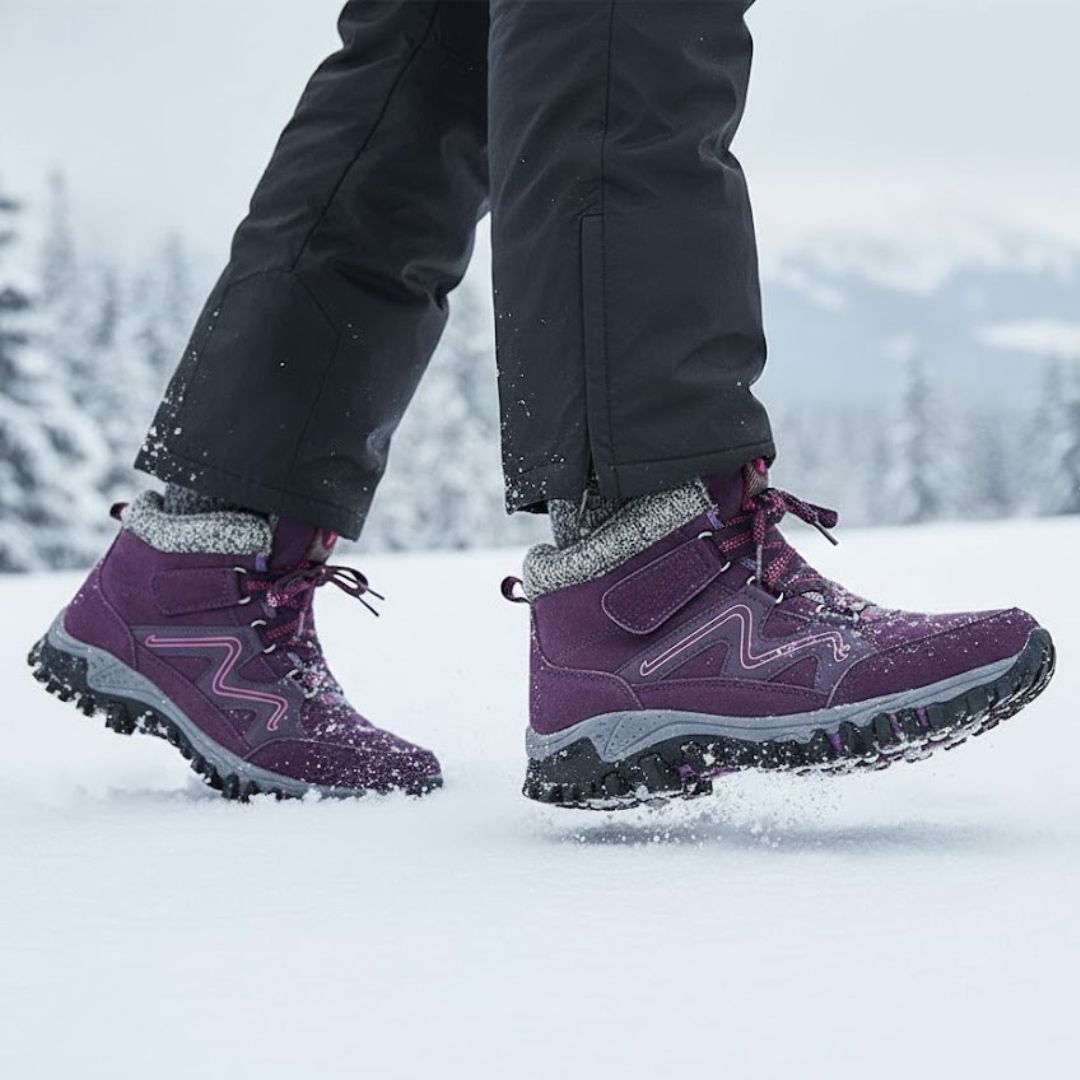 Unisex Winterschuhe rutschfest gefüttert wasserabweisend flexibel bequem