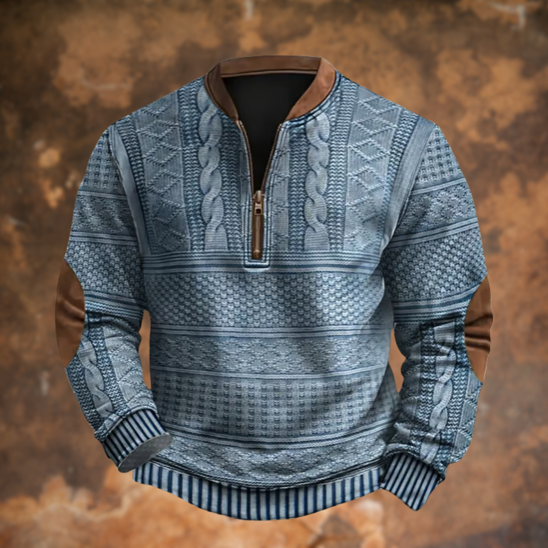 Herren Pullover bequem weich atmungsaktiv normale Passform vielseitig Alltag