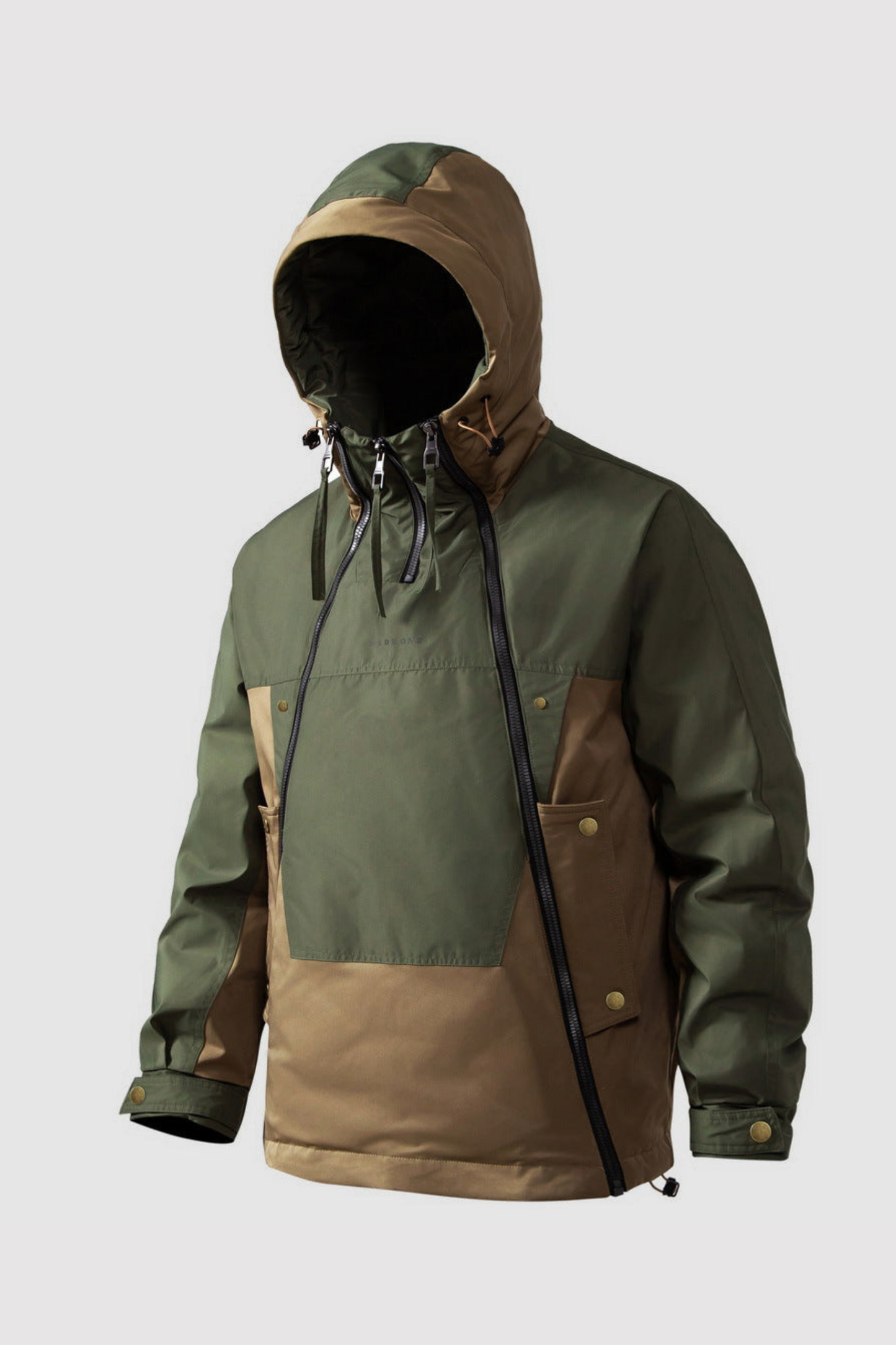 Herren Daunenjacke Regular Fit Warm Gefüttert Winddicht Wasserabweisend Kapuze Leicht Winter Alltag Outdoor