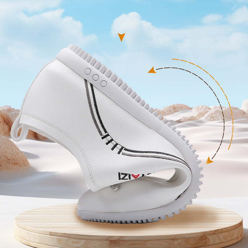 Herren Wanderschuhe leicht atmungsaktiv rutschfest elastische Schnürsenkel gepolstert Alltag Outdoor