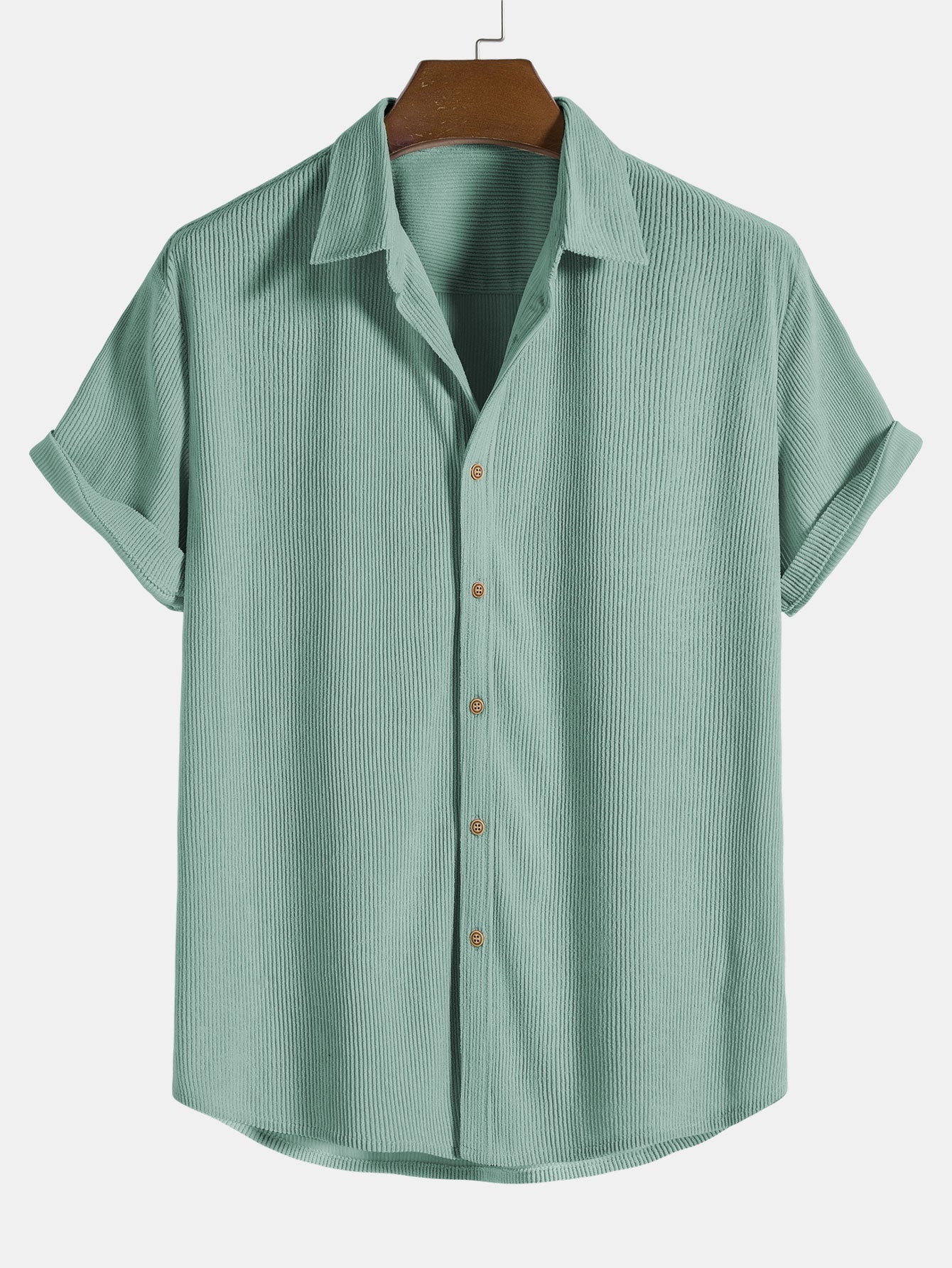 Herren Freizeit Set Hemd und Hose Sommer Zweiteiler Polyester atmungsaktiv
