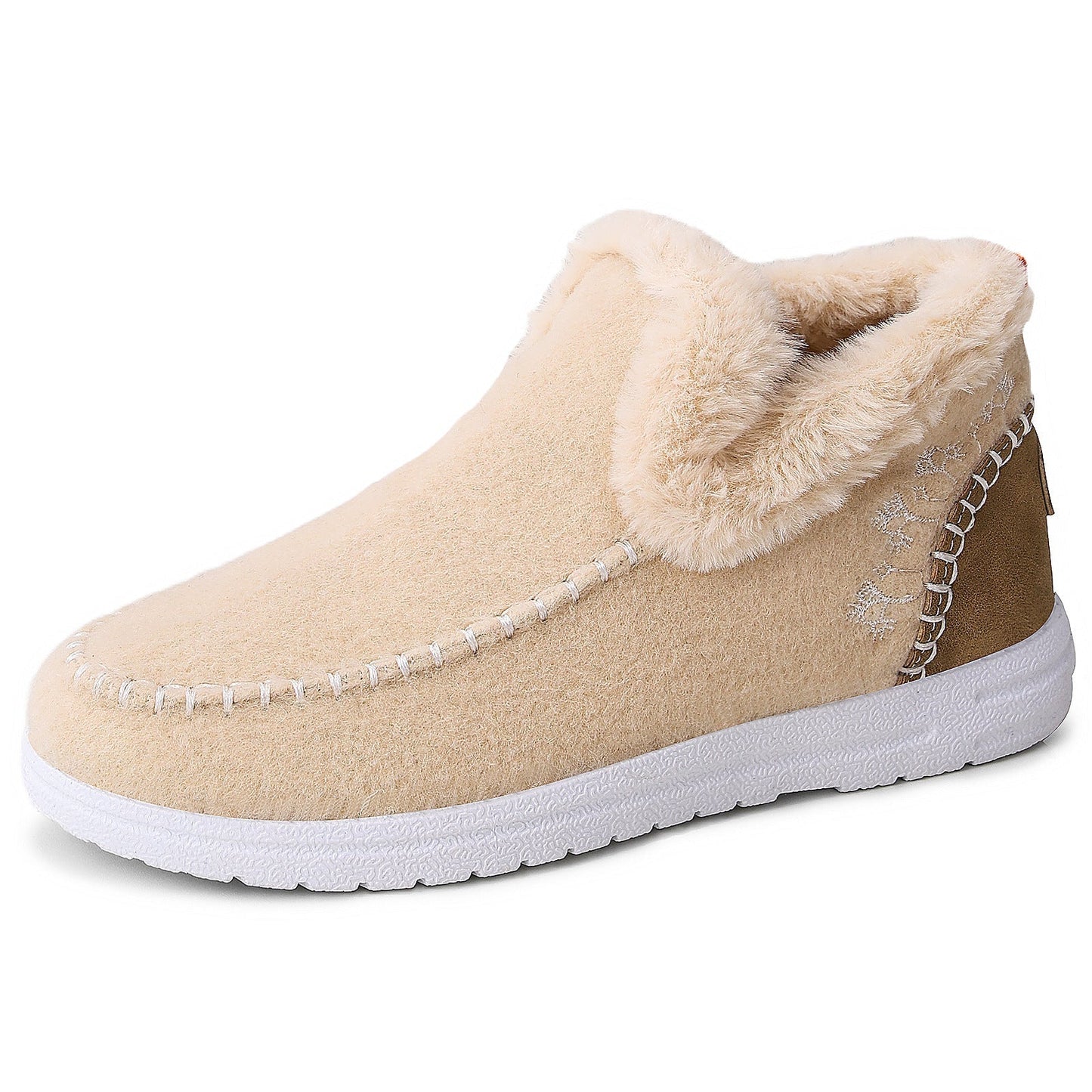 Damen Schneestiefel gefüttert rutschfest warm bequem langlebig