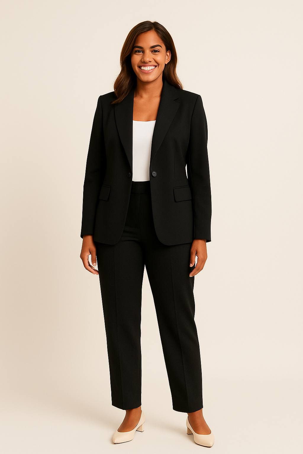 WILHELM | Damen Operah Zweiteiler mit Blazer und Hose für Büro & Hochzeit