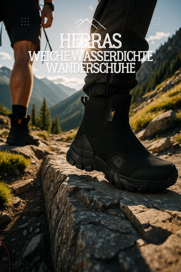 Herren Barfuß Wanderschuhe wasserdicht rutschfest ergonomisch flexibel EVA Sohle Outdoor Trekking