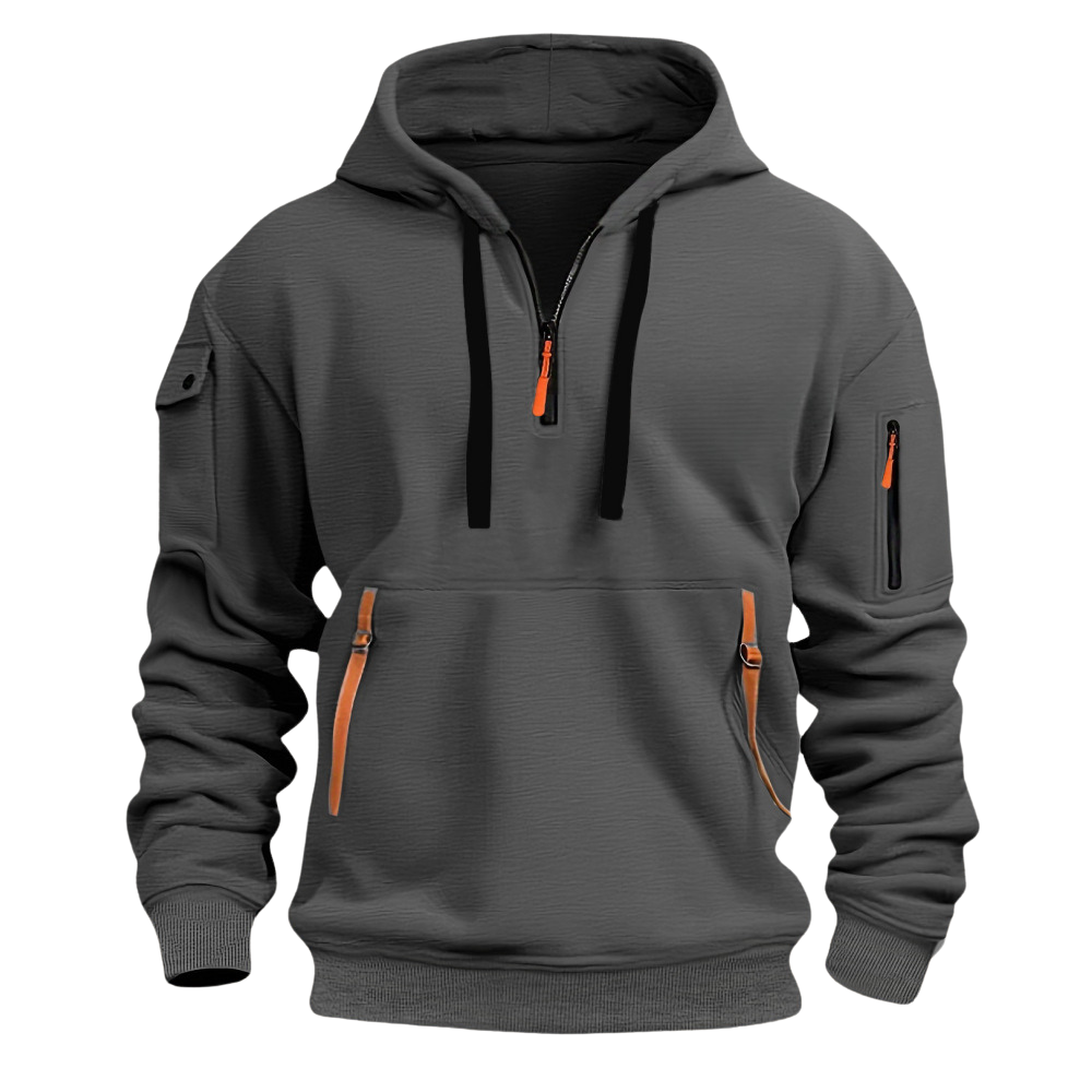 Herren Kapuzenpullover Regular Fit Polyester Hoodie Warm Alltag Freizeit Sport Herbst Winter