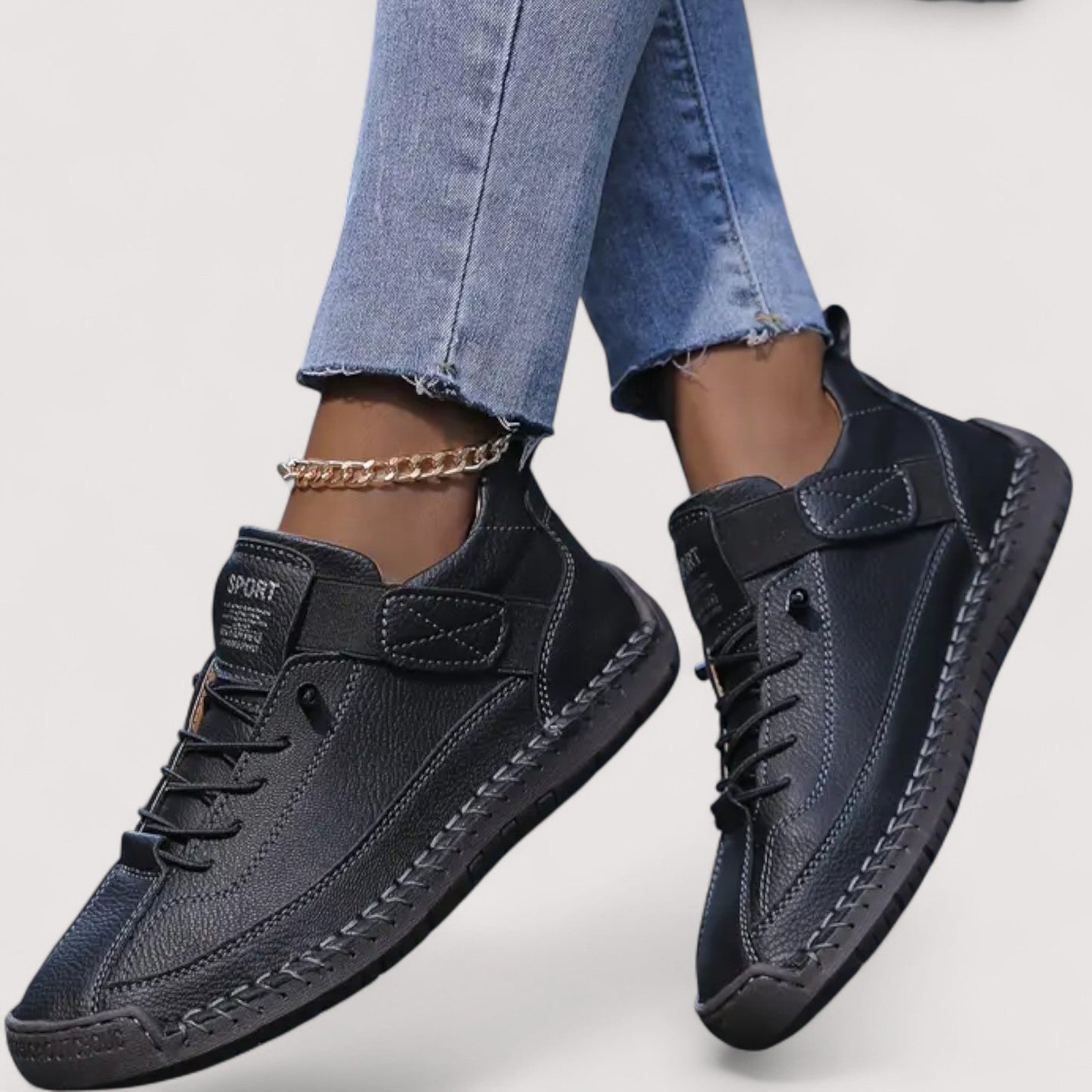 Unisex Sneakers orthopädisch leicht atmungsaktiv breite Passform rutschfest