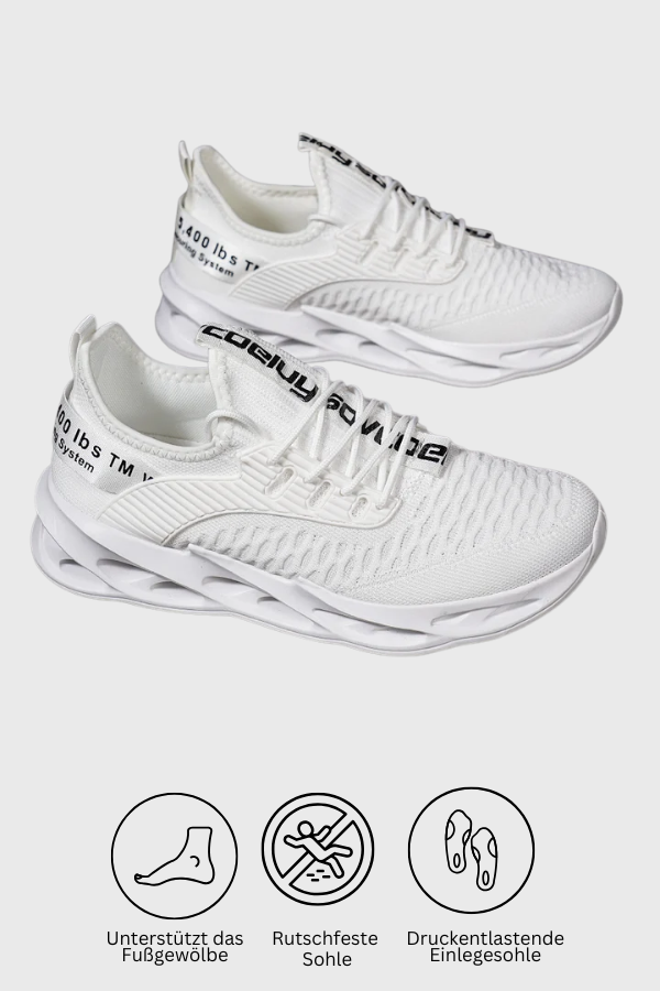 Damen Sneaker atmungsaktiv rutschfest leicht gepolstert bequem