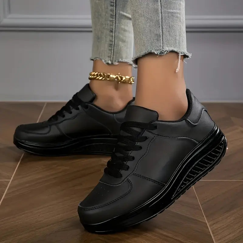 Damen Sneaker orthopädisch leicht atmungsaktiv rutschfest Fußgewölbe Unterstützung