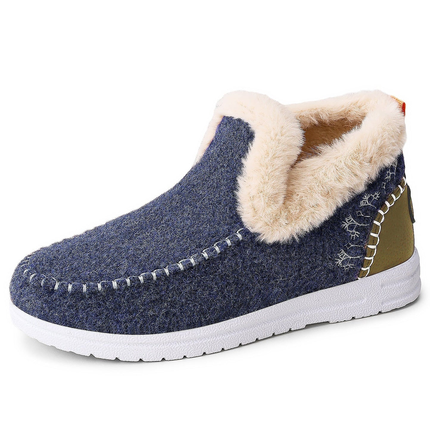 Damen Schneestiefel gefüttert rutschfest warm bequem langlebig
