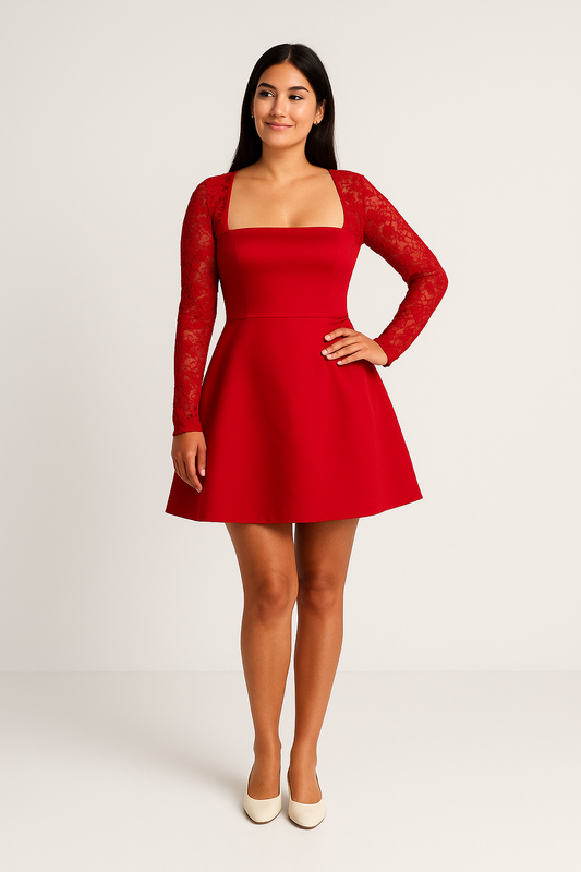 WILHELM | Atmungsaktives Damen Satin Kleid elegant und schön für den Sommer
