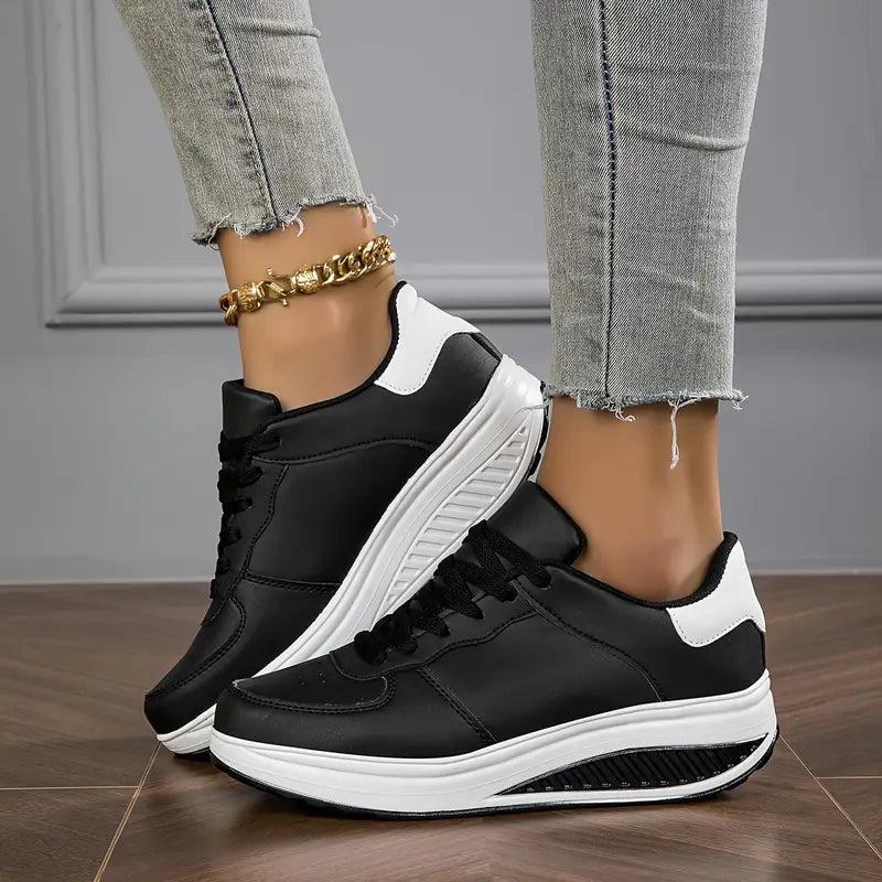 Damen Sneaker orthopädisch leicht atmungsaktiv rutschfest Fußgewölbe Unterstützung