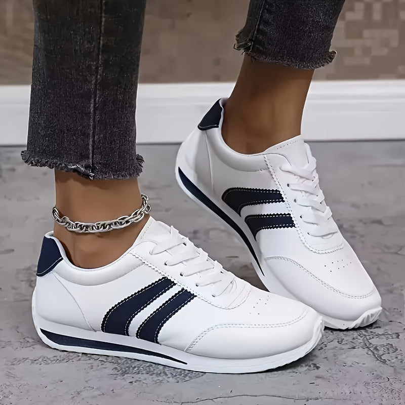 Herren Sneaker leicht sportlich rutschfest gepolstert Schnürung Alltag Freizeit Casual Schuhe