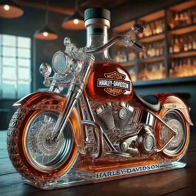 Whiskyflaschenglas solide dekorative elegante Form des Sammlers