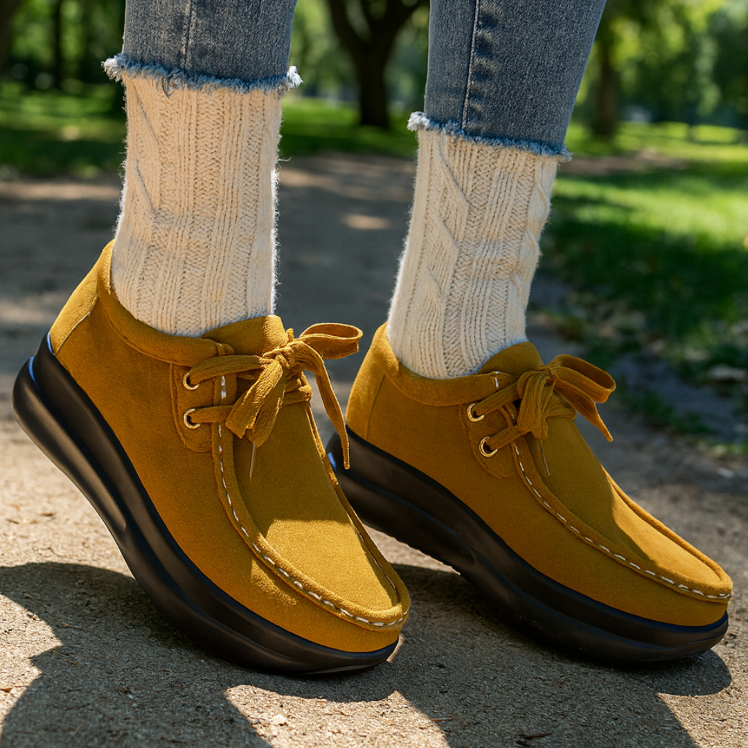 Damen Sneakers Schnürung rutschfest leicht gepolstert komfortabel langlebig