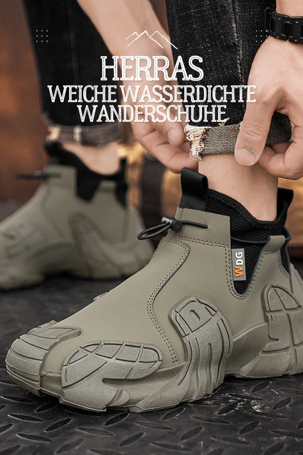 Herren Barfuß Wanderschuhe wasserdicht rutschfest ergonomisch flexibel EVA Sohle Outdoor Trekking