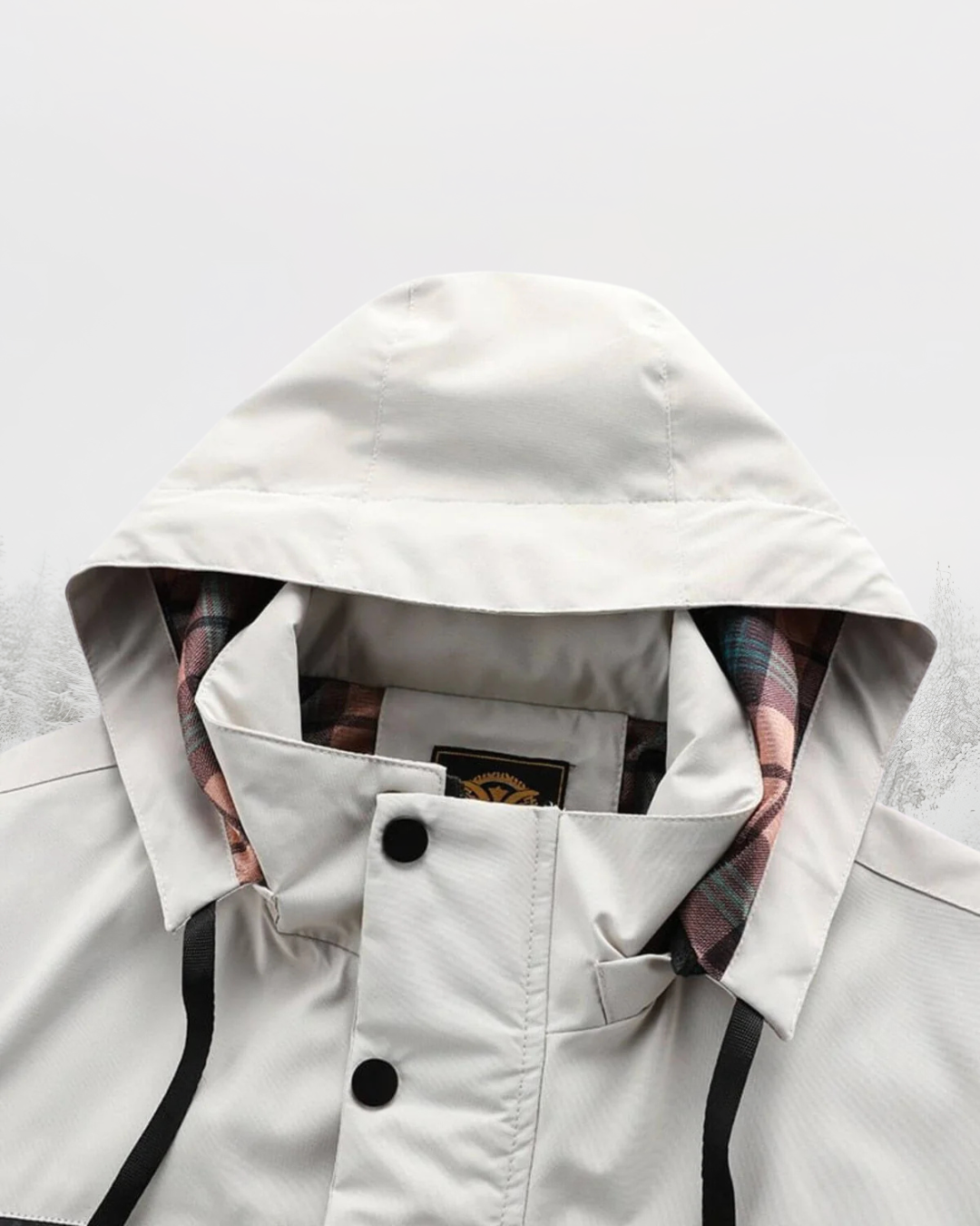 Herren Winterjacke Regular Fit Wasserabweisend Warm Kapuze Abnehmbar Outdoor Alltag Übergang Kalt Wetter