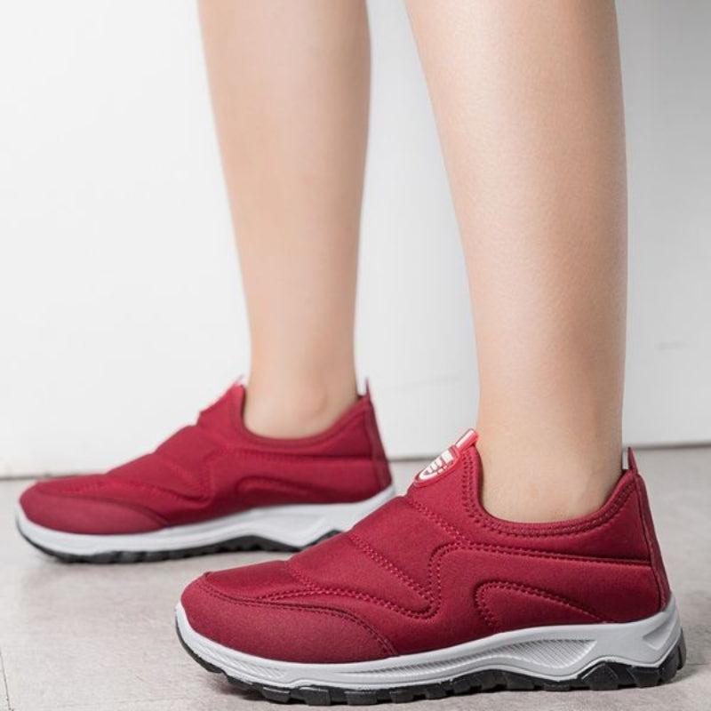 Unisex Winter Sneakers Slip-On-gefüttert rutschfest leicht bequem