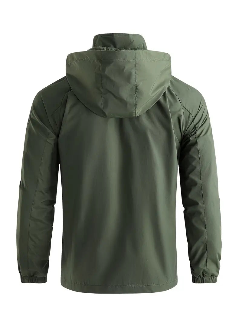Herren Leichte Jacke Regular Fit Atmungsaktiv Slim Design Casual Elegant Übergang Reisen Smart Casual