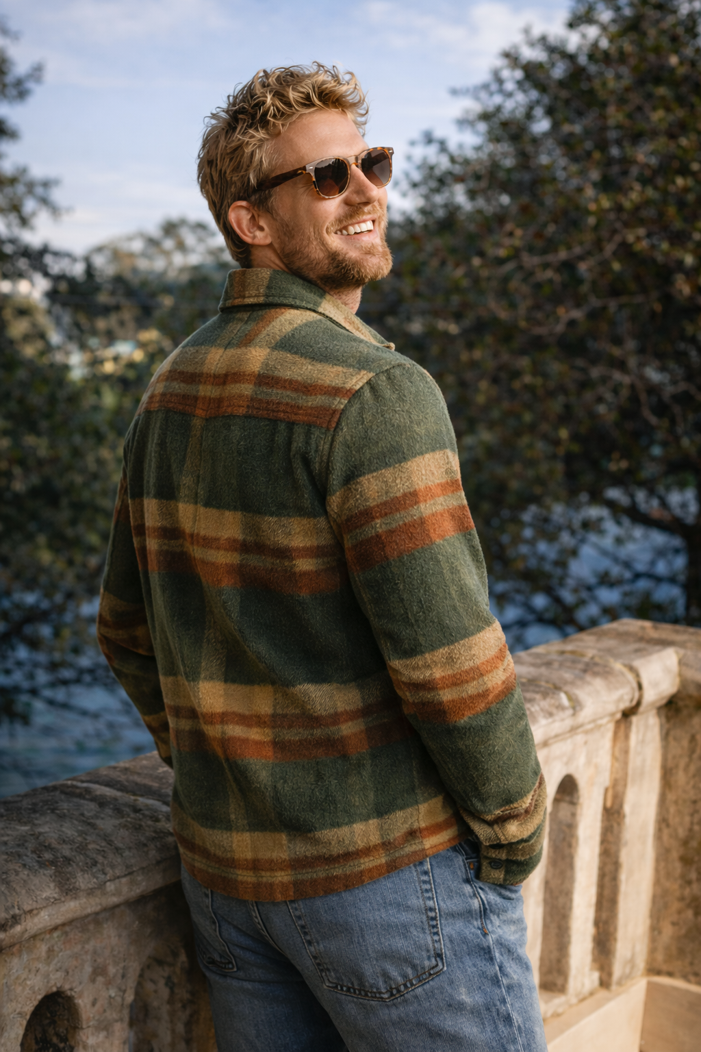 Herren Jacke Polyester