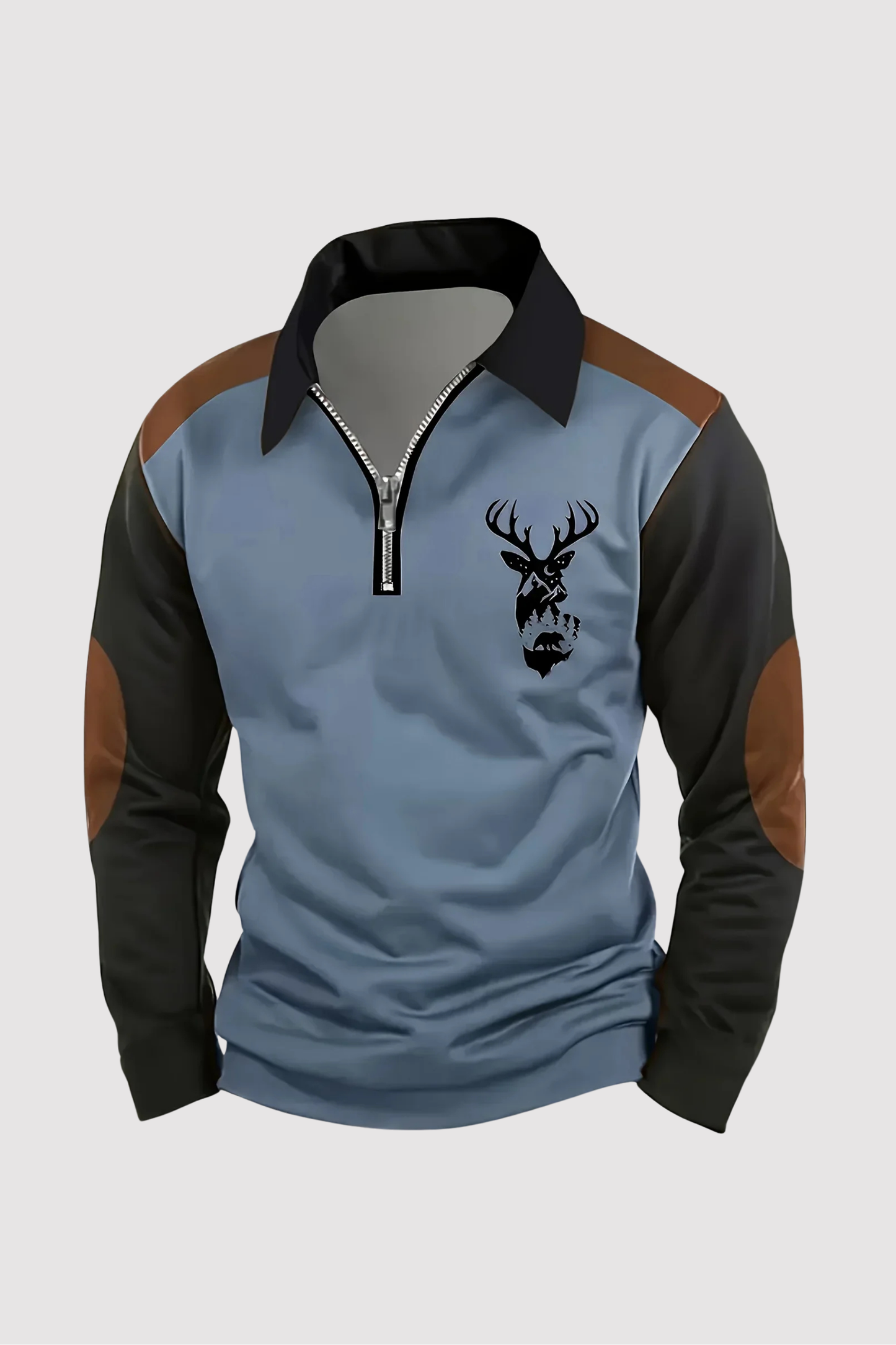 Herren Strickpullover Langarm strukturiert in einem praktischen, vielseitigen Herbst