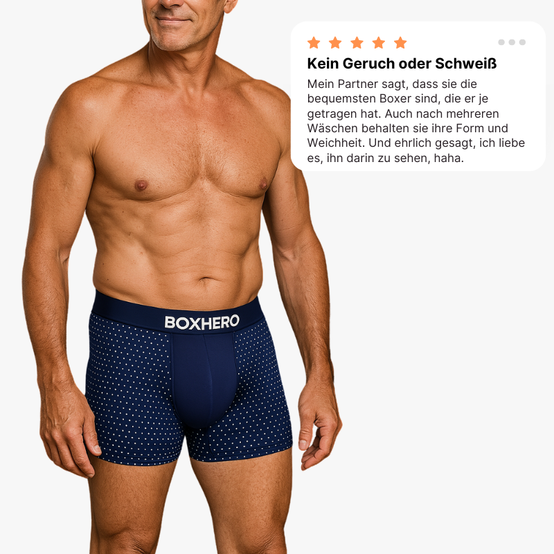 Herren Boxershorts atmungsaktiv elastisch bequemer Nahtarm feuchtigkeitsregulierend