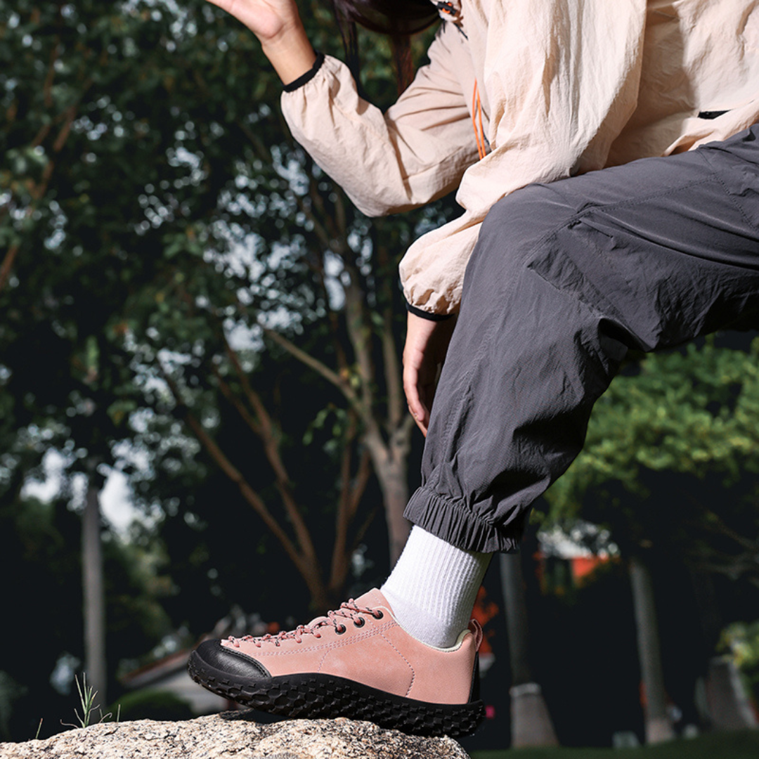 Herren Wanderschuhe wasserdicht rutschfest atmungsaktiv stoßdämpfend Outdoor Trekking Schuhe