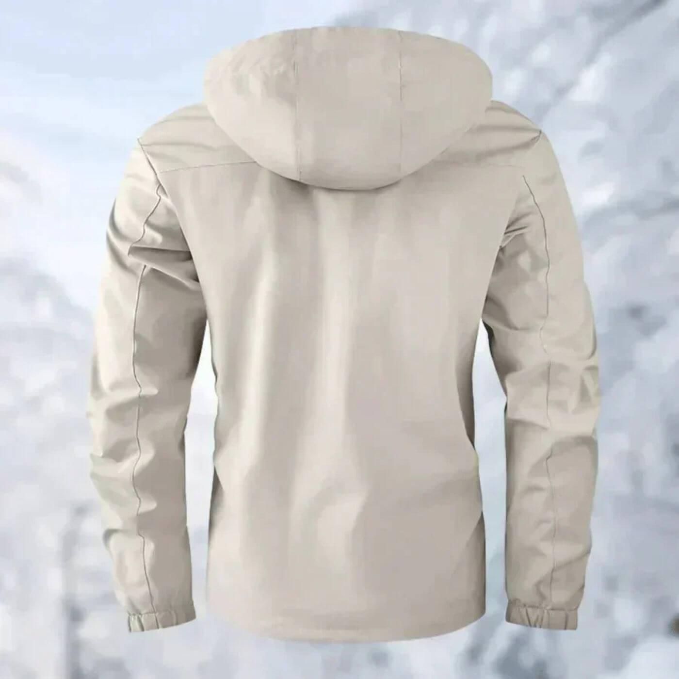 Herren Winterjacke Regular Fit Winddicht Wasserdicht Gefüttert Kapuze Funktional Alltag Outdoor