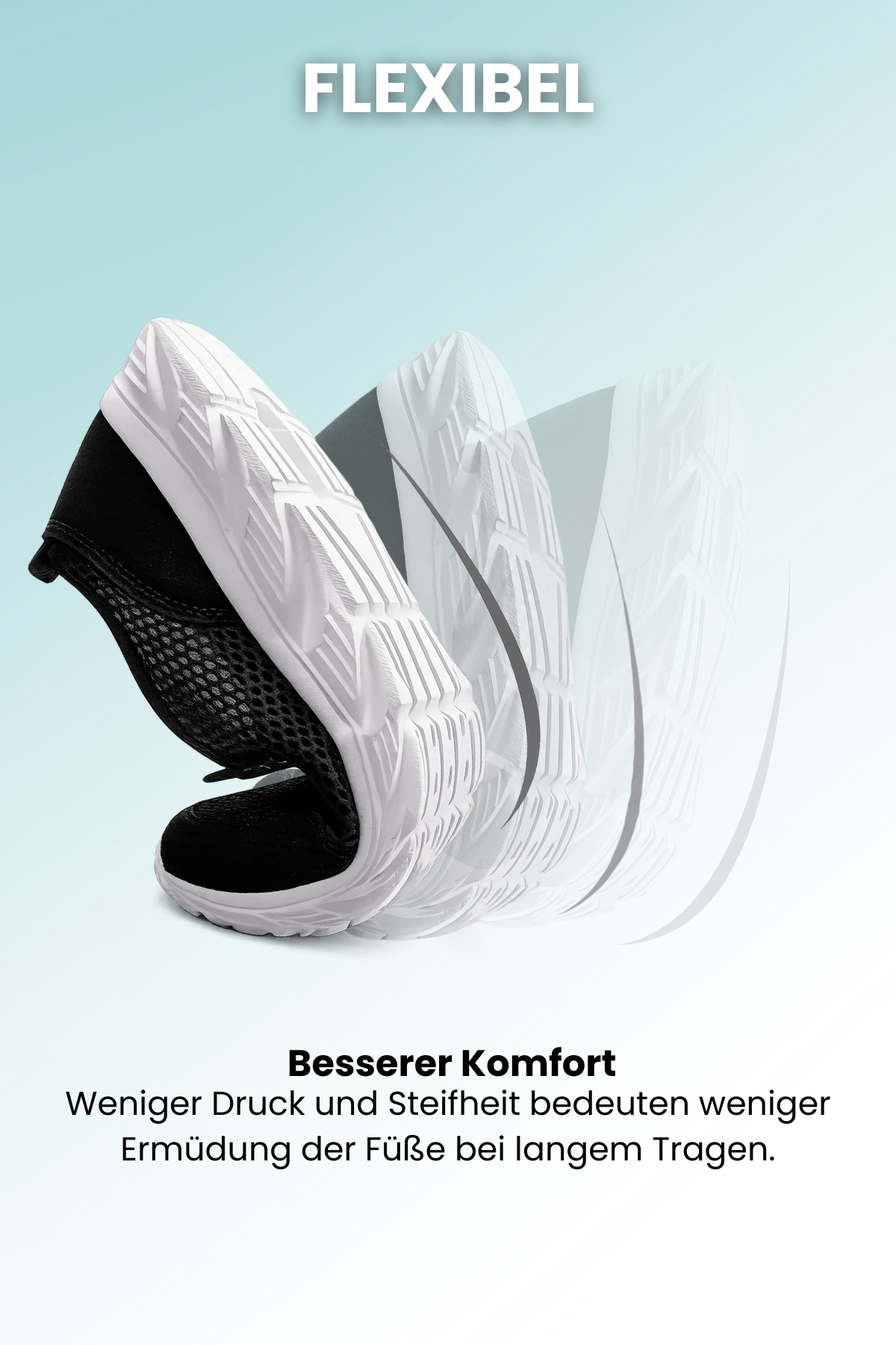Herren Slip-On Sneakers atmungsaktiv leicht rutschfest flexibel, bequem