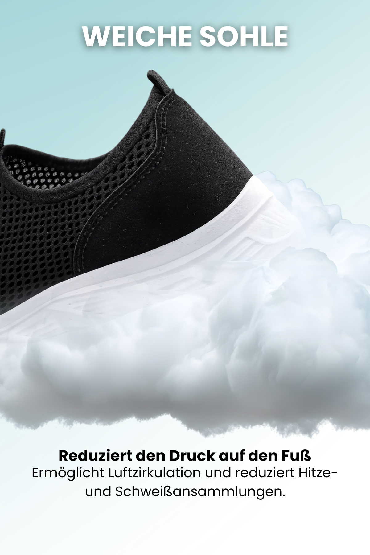 Herren Slip-On Sneakers atmungsaktiv leicht rutschfest flexibel, bequem