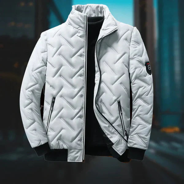 Herren Mantel Wollmischung Regular Fit Langarm Übergangsmantel Klassisch Freizeit Winterjacke