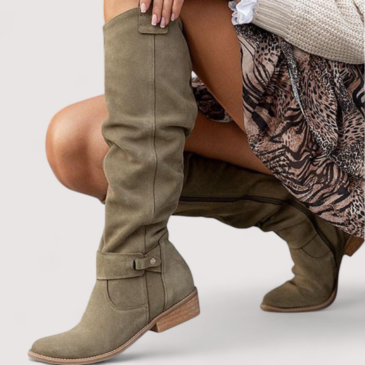 Damen Winterstiefel gefüttert rutschfest bequem warm vielseitig