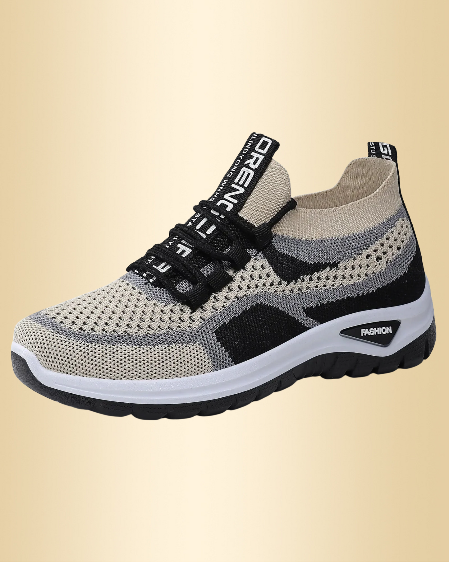 Damen Sneakers Schnürung rutschfest atmungsaktiv leicht bequem