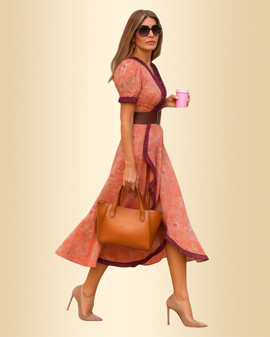 Damen Kleid fließend locker leicht bequem elegant vielseitig